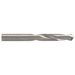#42 Dia. x #42 Shank × 1″ Flute Length × 2″ OAL, Bright, Solid Carbide Drill - Exact Industrial Supply