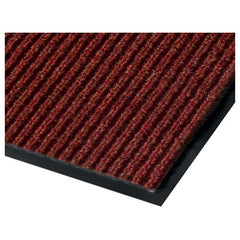 2 feet × 3 feet Red Rib Carpet Entry Mat - Exact Industrial Supply