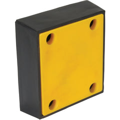 Pvc Face Molded Rubber Bumper 4 × 12 × 13 - Exact Industrial Supply