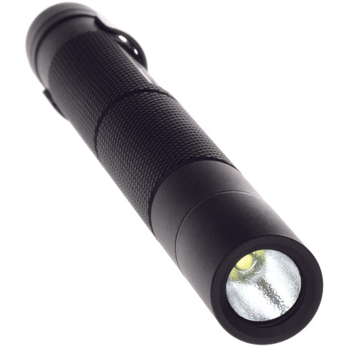 Mini Tactical LED Pocket Flashlight - Black - Exact Industrial Supply
