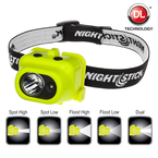 Intrinsically Safe-LED Dual Switch Control Head Lamp - Exact Industrial Supply