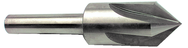1-1/2" Size-1/2" Shank-60° 4 Flute Machine Countersink - Exact Industrial Supply