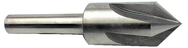 1" Size-1/2" Shank-82° 4 Flute Machine Countersink - Exact Industrial Supply