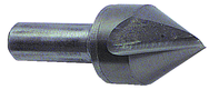 1-1/4" Size-3/4" Shank-82° Single Flute Countersink - Exact Industrial Supply