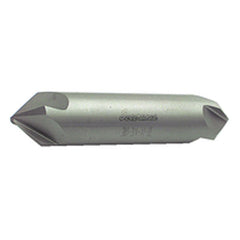 ‎3/16″ Size-1-7/8″ OAL-60° 2/4 Flute Double End 3N1 Drill Point Countersink - Exact Industrial Supply