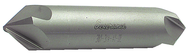 1/2" Size-3" OAL-90° 2/4 Flute Double End 3N1 Drill Point Countersink - Exact Industrial Supply