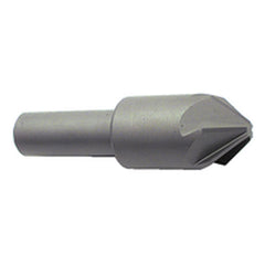 ‎3/8″ Size-1/4″ Shank-60° 6 Flute NCK Precision Countersink - Exact Industrial Supply