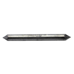 ‎3/32″ Size-1-1/2″ OAL, 60°-CBD Double End Inside Deburring Cutter - Exact Industrial Supply