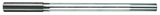 19/32 Dia- HSS - Straight Shank Straight Flute Carbide Tipped Chucking Reamer - Exact Industrial Supply