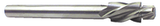 #5 Screw Size-4-1/8 OAL-HSS-Straight Shank Capscrew Counterbore - Exact Industrial Supply