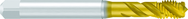 10–24 UNC–2B 1ENORM-Z/E TiN Sprial Flute Tap - Exact Industrial Supply