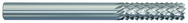 1/4 x 3/4 x 1/4 x 2-1/2 Solid Carbide Router - Burr End Cut - Exact Industrial Supply