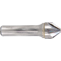 ‎5/16″ Size-1/4″ Shank-90°-CBD 6 Flute Chatterless Countersink - Exact Industrial Supply