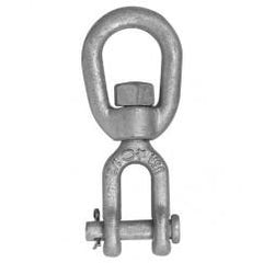 3/4" JAW AND EYE SWIVEL DROP FORGED - Exact Industrial Supply