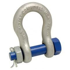 7/8" ANCHOR SHACKLE BOLT TYPE - Exact Industrial Supply