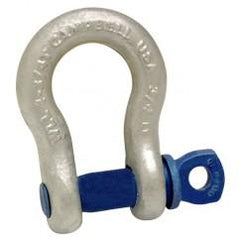 1" ANCHOR SHACKLE SCREW PIN FORGED - Exact Industrial Supply