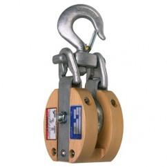 3074V 8" STL SAFETY LOCKING SNATCH - Exact Industrial Supply