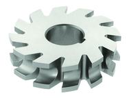 1/8 Radius - 2-1/2 x 7/16 x 1 - HSS - Concave Milling Cutter - 14T - TiCN Coated - Exact Industrial Supply