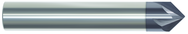 1/4" Dia-2-1/2" OAL-TiAIN Chamfer Mill-4 FL - Exact Industrial Supply