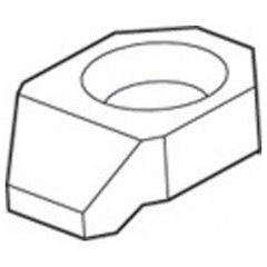 RP0602 KCI1 STL CLAMP CERAMIC INS - Exact Industrial Supply