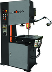 #VCH-600H - 12" x 23" Hydraulic Moving Table Vertical Contour Bandsaw - 3HP - Exact Industrial Supply