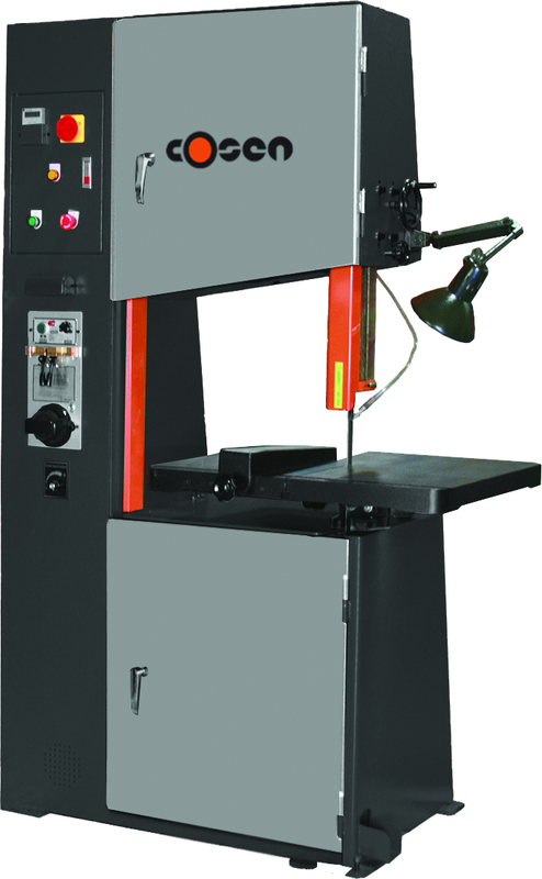 #VCS-600 - 12" x 23" Vertical Contour Bandsaw - Exact Industrial Supply