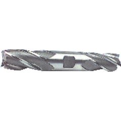 3/16″ × 3/8″ × 1/2″ × 3 1/4″ 4 Flute Double End HSS Finishing Non-Center Cutting End Mill-Uncoated Series/List #1895 - Exact Industrial Supply