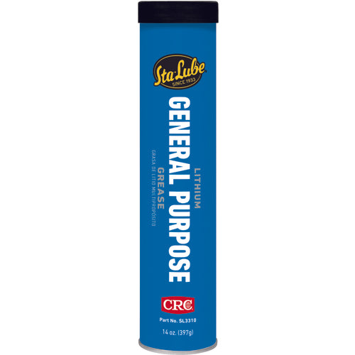 Lithium General Purpose Grease - 14 oz - Exact Industrial Supply