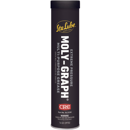 Extreme Pressure Moly-Graph Multi-Purpose Grease - 14 oz - Exact Industrial Supply