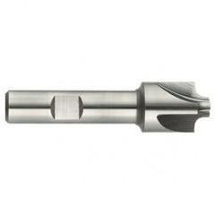 3/16" Radius - 7/8 x 1/2" Shank - HSS - Corner Rounding EM - 4 FL Uncoated - Exact Industrial Supply