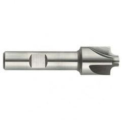 13mm Radius - 1-1/2 x 1" Shank - HSS - Corner Rounding EM - 4 FL Uncoated - Exact Industrial Supply