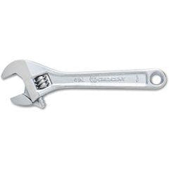 12" CHROME FINISH ADJUSTABLE WRENCH - Exact Industrial Supply