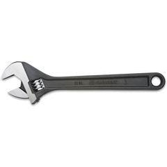 12" BLACK OXIDE FINISH ADJ WRENCH - Exact Industrial Supply