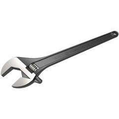 18" FINISH TAPERD HANDLE ADJ WRENCH - Exact Industrial Supply