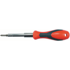 ‎7-in-1 Interchangeable Bit Dual Material Screwdriver - Exact Industrial Supply