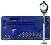 #52-646-220 - 35 - 160mm Measuring Range - .01mm Graduation - Bore Gage Set with X-Tenders - Exact Industrial Supply