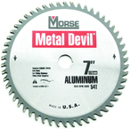 9"- HSS Metal Devil Circular Saw Blade - for Aluminum - Exact Industrial Supply