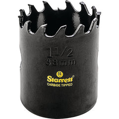 ‎1-1/2″ Carbide Tipped Hole Saw - Starrett - Exact Industrial Supply