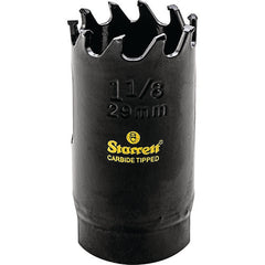 ‎1-1/8″ Carbide Tipped Hole Saw - Starrett - Exact Industrial Supply