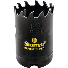 ‎1-3/8″ Carbide Tipped Hole Saw - Starrett - Exact Industrial Supply