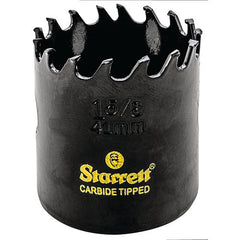 ‎1-5/8″ Carbide Tipped Hole Saw - Starrett - Exact Industrial Supply