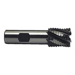 1-3/4" Dia. - 3-3/8" OAL - M42 - Roughing SE EM - 6 FL - Exact Industrial Supply