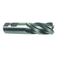 5/8" Dia. - 2-3/4" OAL - TiN M42 - Roughing SE EM - 3 FL - Exact Industrial Supply
