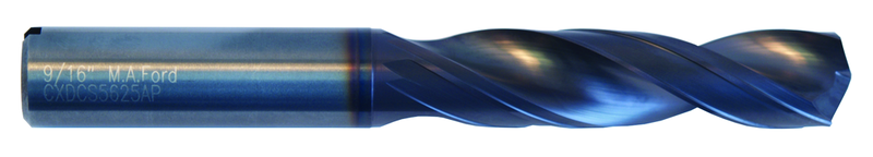11/32 Cycloneâ„¢ XD Coolant Stub HP Drill ALtimaÂ® Plus Coated - Exact Industrial Supply