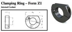 VDI Clamping Ring - Form Z1 (Internal Coolant) - Part #: CNC86 63.15880 3" - Exact Industrial Supply