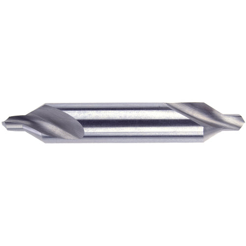 #3 × 2″ OAL HSS Plain Combined Drill and Countersink Bright Series/List #495 - Exact Industrial Supply