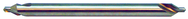 #0 x 4 OAL 60° Carbide Center Drill-Long - Exact Industrial Supply