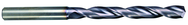 11/32 Dia. - Solid Carbide 8xD Coolant Fed Drill-TiAlN - Exact Industrial Supply