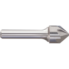 1/8″ Cutting Dia. 1/8″Shank Dia, 6 Flute, 100 Degrees, Carbide Countersink Series/List #5754 - Exact Industrial Supply