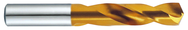 12.5 X 51 X 102 HSS (M42) Stub Length Split Point Drills TiN Coated - Exact Industrial Supply